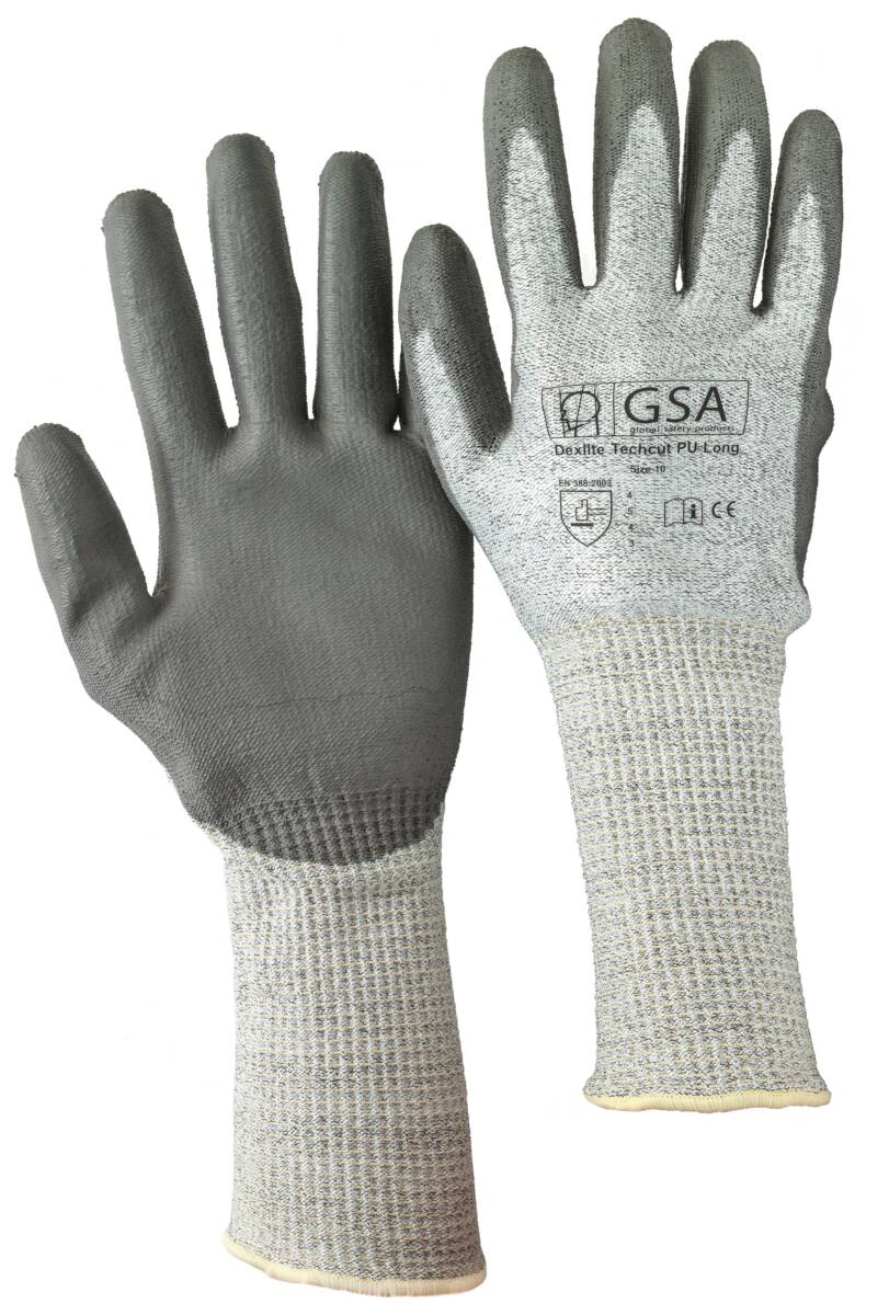 Handschoen Dexlite Techcut PU Long