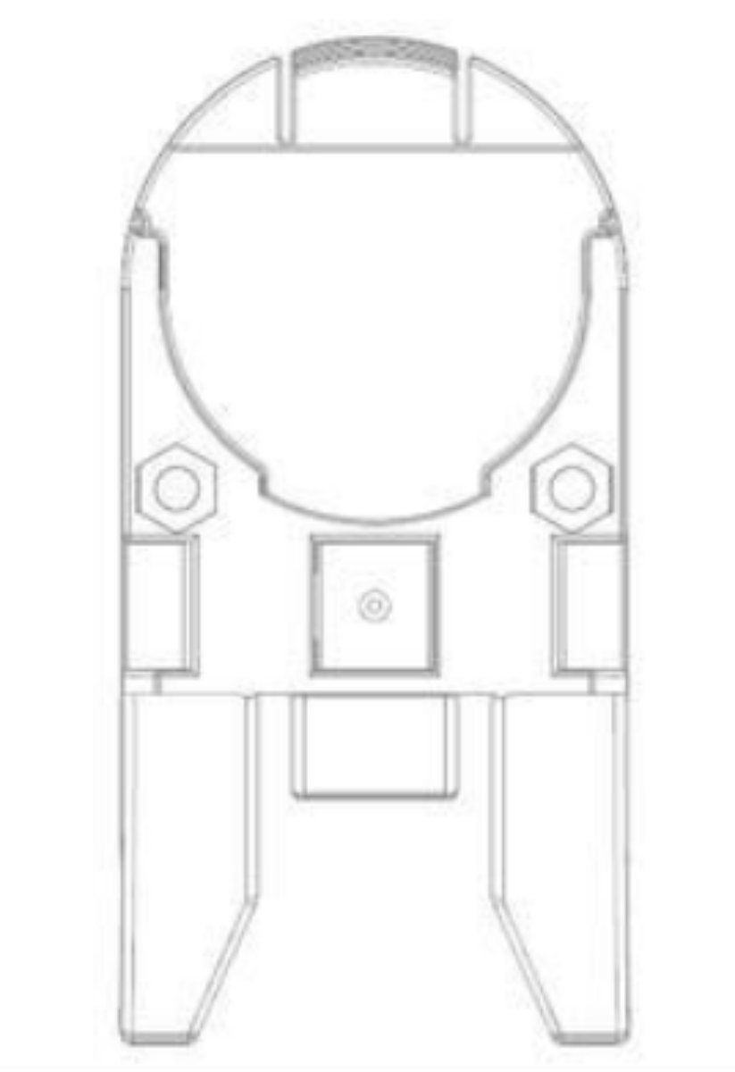 Helmadapter 3711VS1 (centurion Connect)