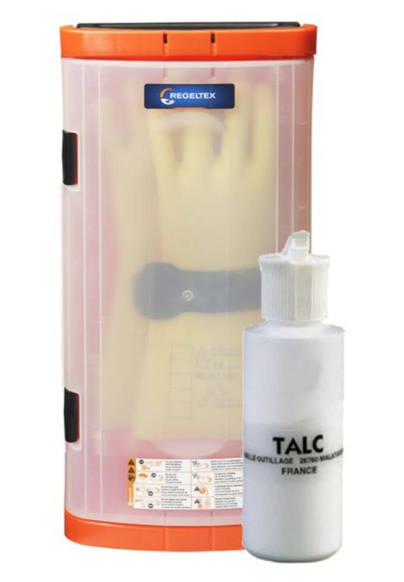 Opbergkoffer Electro Handschoenen+talk