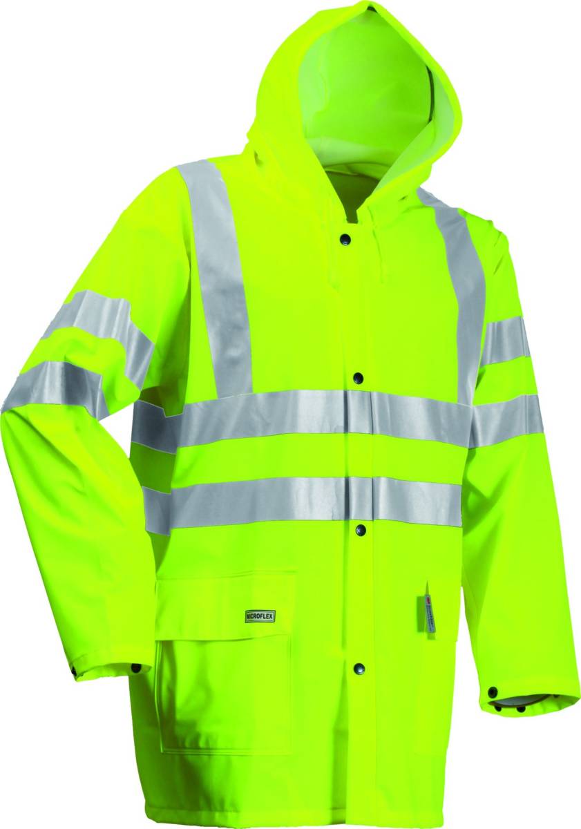 Regenjas LR55 PU HI-Viz