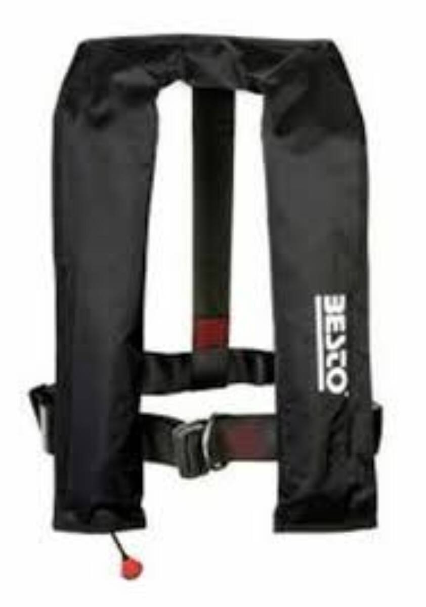 Reddingsvest Besto Inflatable 165N Zwart
