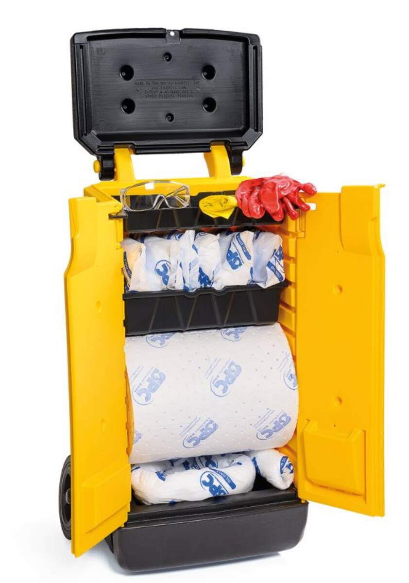 Spill Kit Olie Mobiel 69L Sko-Cart