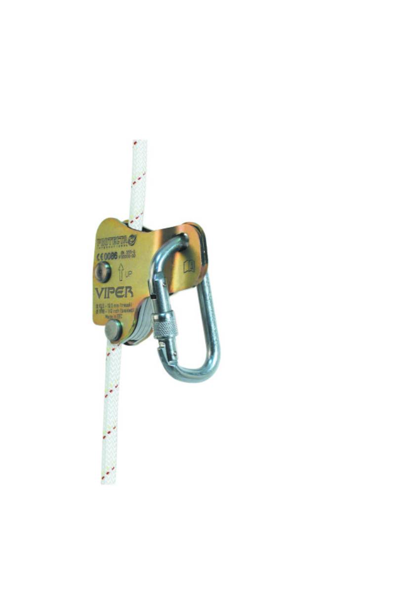 Lijnklem voor Touw VIPER2 AC400