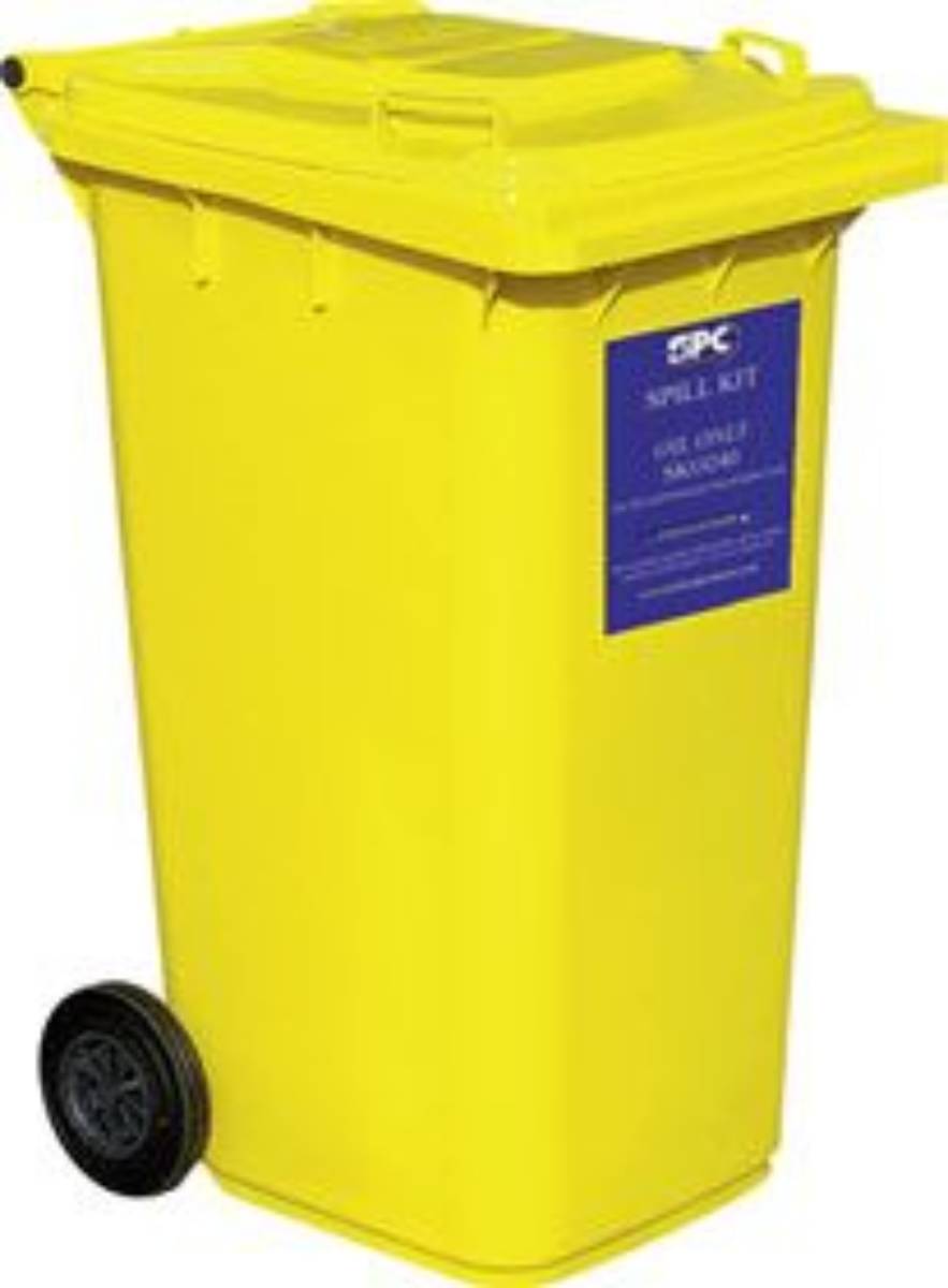 Spill kit olie container 240l sko240 Absorptie Vandeputte Safety