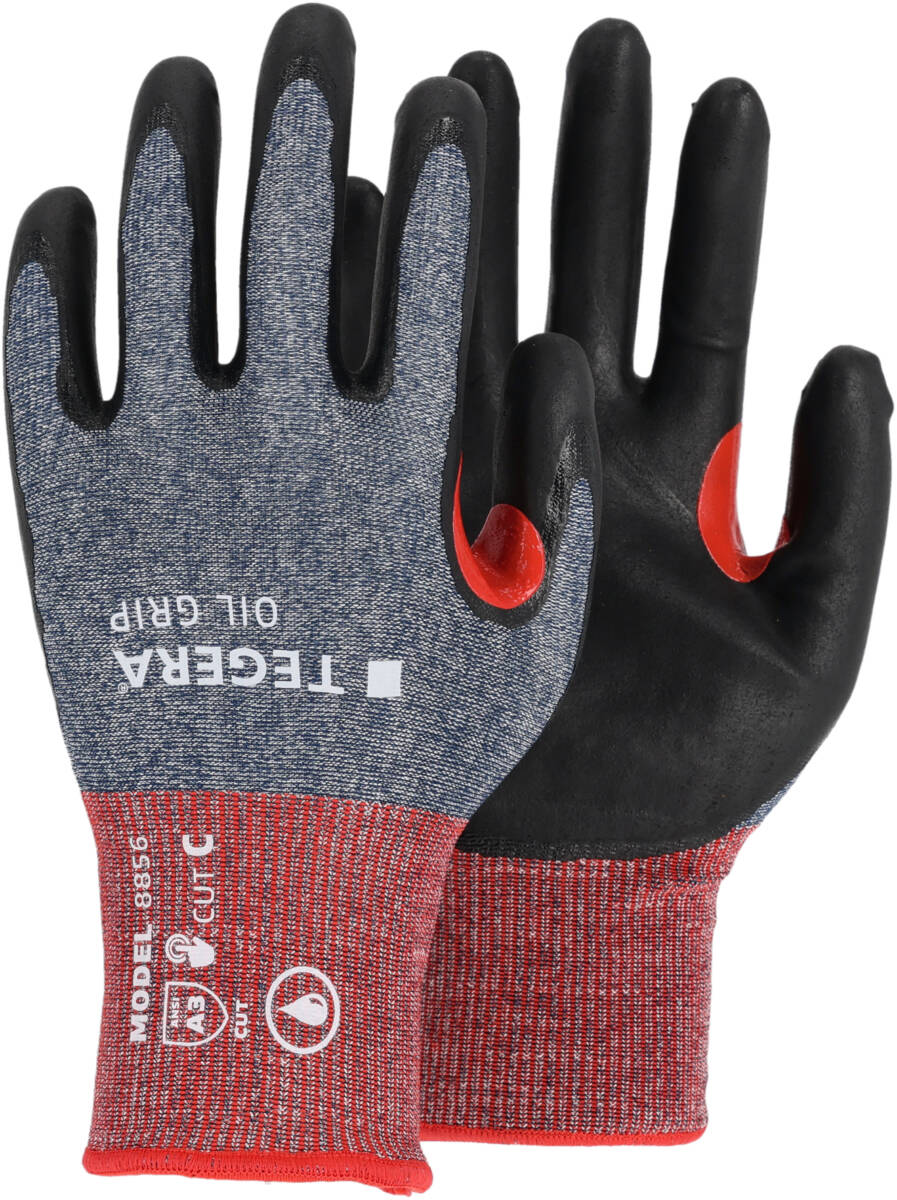 Handschoen Tegera Oil Grip 8856