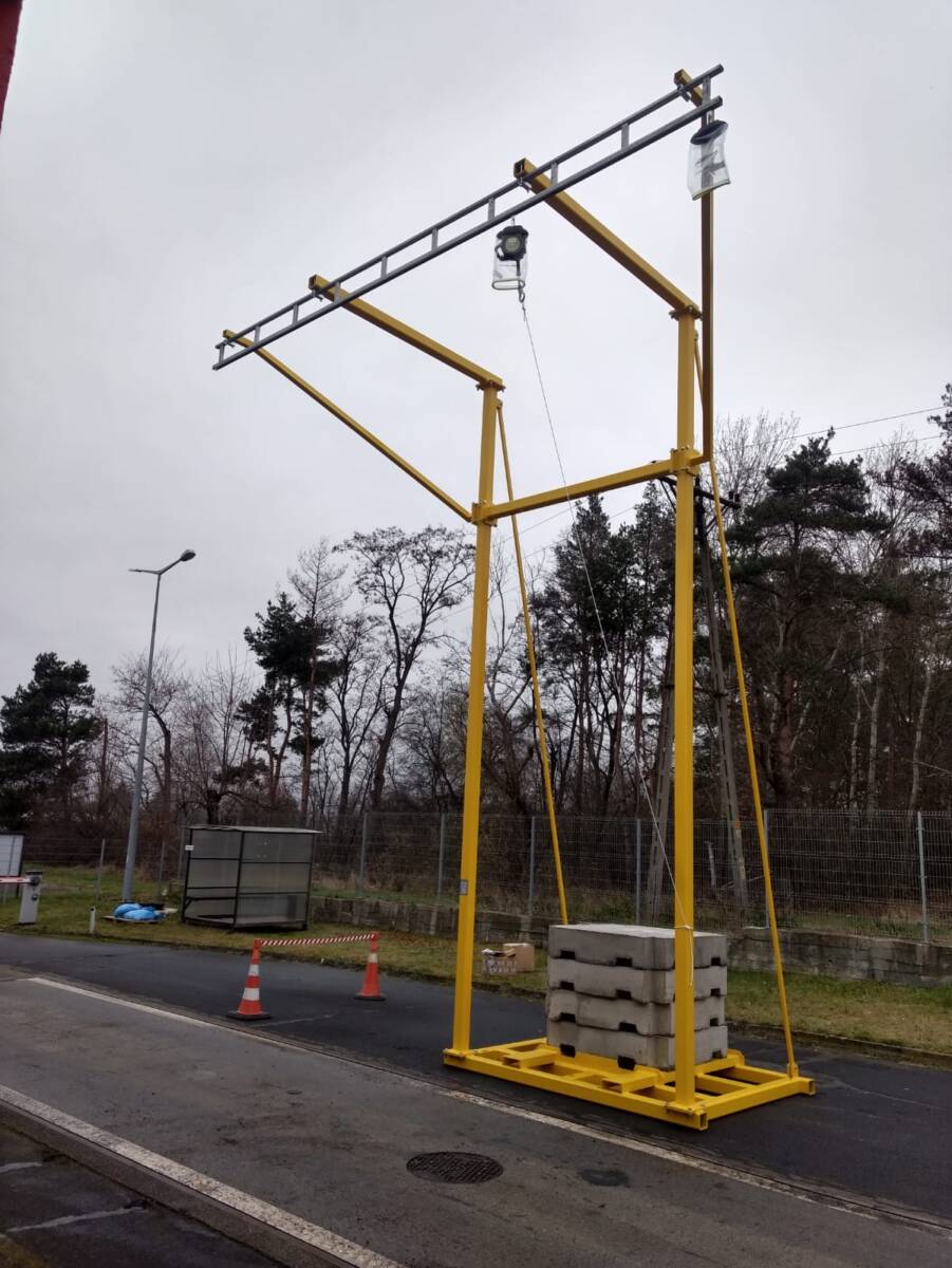 Vrijstaande Ankerrail 6M RJ500