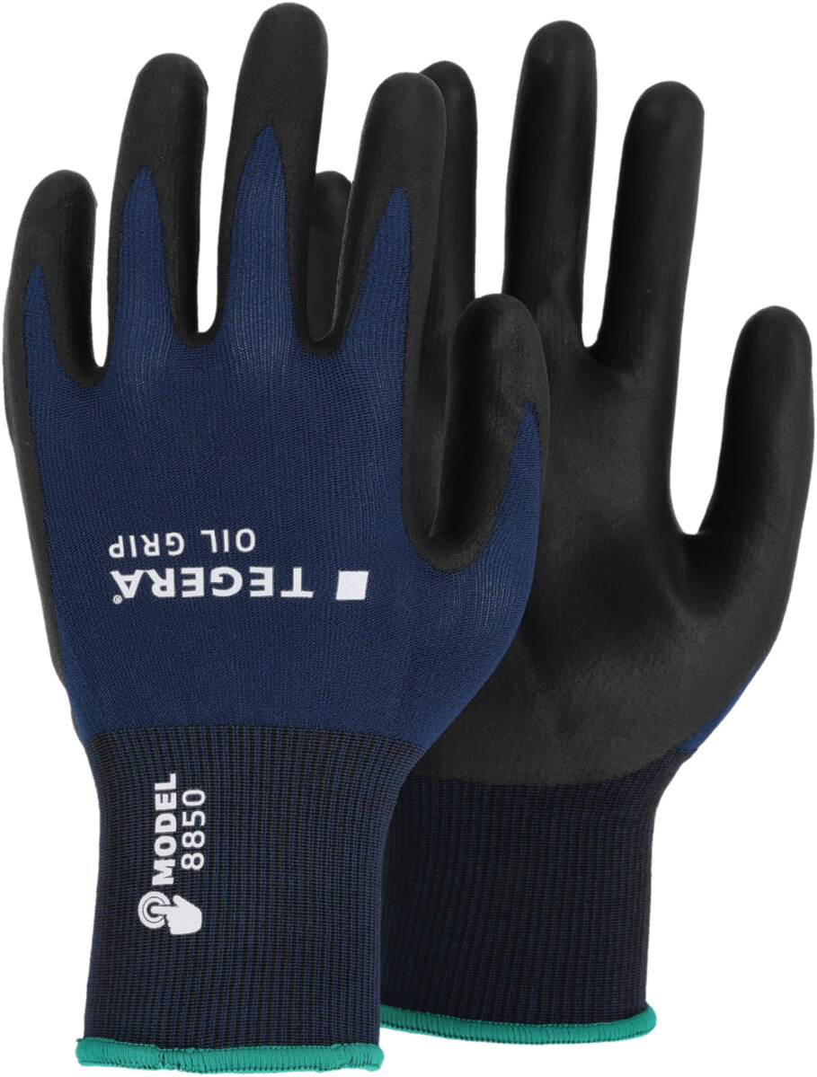 Gants De Travail Unisexe Forcefield, Paume En Caoutchouc Doublée De Molleton, Grand/très Grand