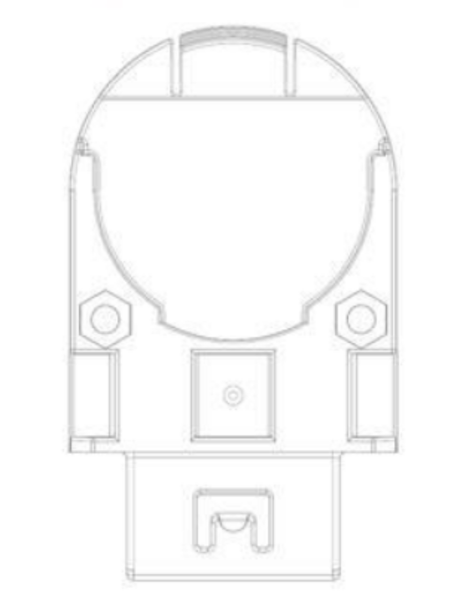 Helmadapter 3712VS1 (30MM)