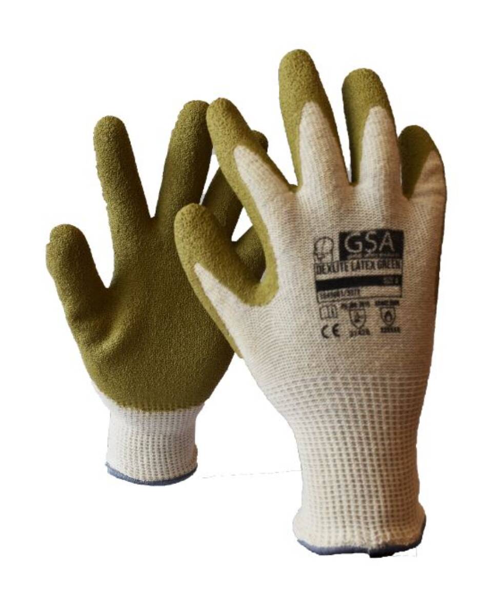 Handschoen Dexlite Latex Green