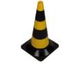 CONE 75CM JAUNE/NOIR