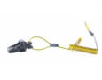 SPIRAL CORD FOR SAFETY HELMET