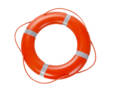 LIFE BUOY 75CM SOLAS 4,5KG