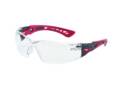 BRILLE RUSH+ FARBL PLATINUM (RO/SCHW)