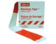 RUBAN BARRAGE ROUGE/BLANC 8CM/500M