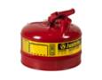 SAFETY CAN RED GALVANIZED 9,5L