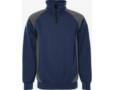 SWEATER MET KORTE RITS 7048 GSM