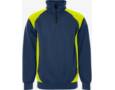 SWEATER MET KORTE RITS 7048 GSM