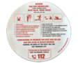 GFE 30 INSTRUCTION STICKER NL/EN