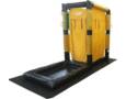 DECON DOUCHE 1 P. MET HS & OPVANGBAK TPU