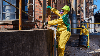 Disposable or reusable chemical protective suits: which one wins?