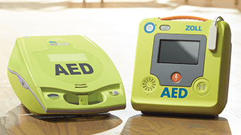 Onderhoud van AED's
