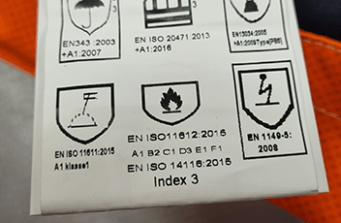 EN ISO 11612: beschermende kleding tegen hitte en vlammen