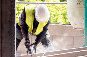 What is the life expectancy of a safety helmet?