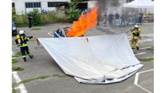 Vlitex - couvertures anti-feu pour l'extinction des batteries