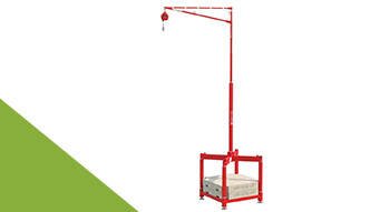 Bekijk de mobiele mast