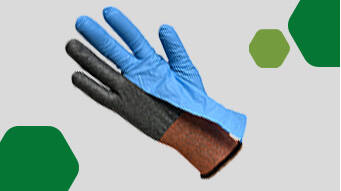 Bekijk de handschoen