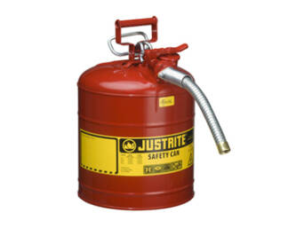 CAN RED GALVANIZED VALVE 19L