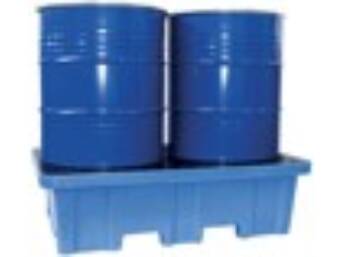 PLASTIC SPILL TRAY GRID 2 BARRELS REACHT