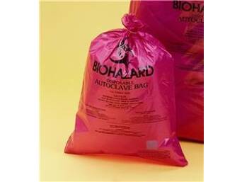 SACS MARQUAGE BIO HAZARD 100PCS