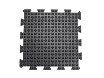 BUBBLEMAT BLACK/YELLOW 0,5MX0,5M MIDDLE