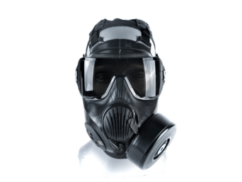 FULL MASK CBRN C50 FILTER ON THE RIGHT