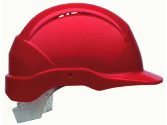 VICV2RO Casque de Jardin Professionnel avec visière en Acier Inoxydable et visière en métal réglable à 180 degrés Voir Image Red Safety Helmet+Mask 