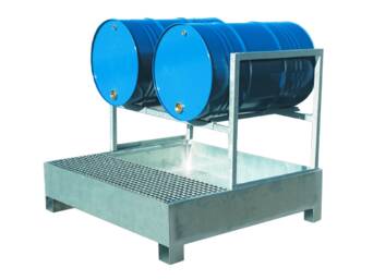 BARREL TAP STATION STEEL 4 BARRELS BIN