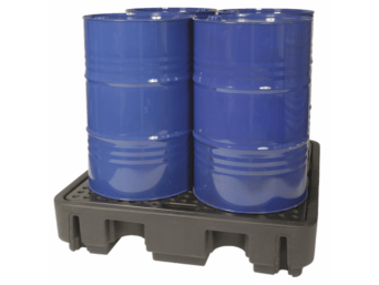 PLASTIC SPILL TRAY GRID 4 BARRELS REACHT