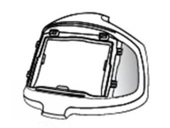 SPEEDGLAS 9100MP BUITENSTE DEEL