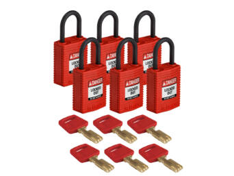 LOTO LOCK SAFEKEY COMPACT NYL BEUGEL KD