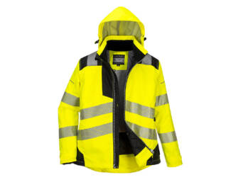 WINTER PARKA DAMES HI-VIS PW3