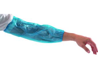 MOUW QUICK SLEEVE PE 100ST BLAUW