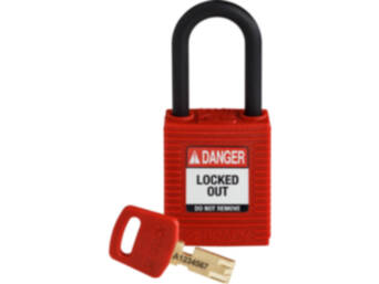 LOTO LOCK SAFEKEY WITH NYL BEUGEL KD