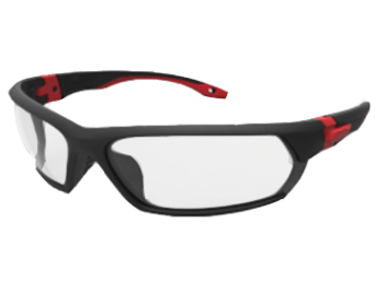 SPEC HAWK PC CLEAR AS AF (BL/RED)