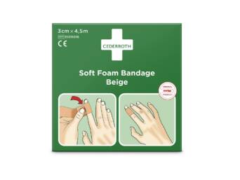 BANDAGE MOUSSE BEIGE 3CMX4.5M