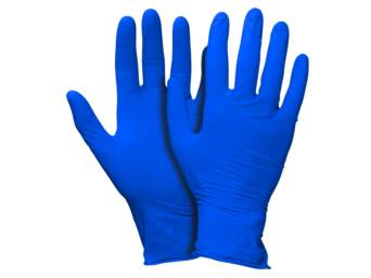 General Purpose Work Gloves: Medium, Nitrile Coated, Nylon 45-101-M