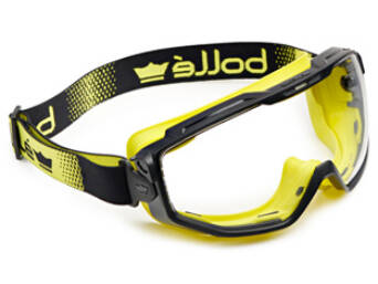 GOGGLE UNIVERSAL PC CLEAR PLATIN (YEL)