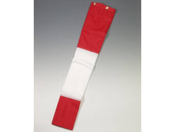 MANCHE A AIR 150CM DIA30CM ROUGE/BLANC