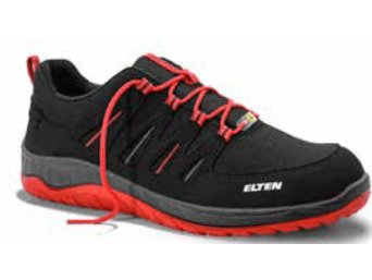 LOW SHOE MADDOX BLACK-RED S3 SRC ESD