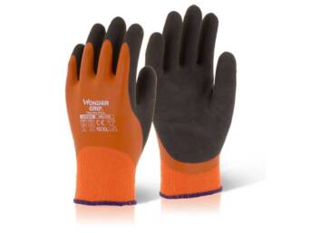 Gants oranges anti-coupure pour tronçonneuse classe 2 2XD4